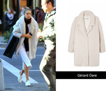 让超模Gigi Hadid爱了两个冬季的外套