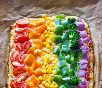 食物也绚烂 用彩虹披萨点亮你的夏天