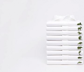 Lacoste 暂时改了绿色鳄鱼logo