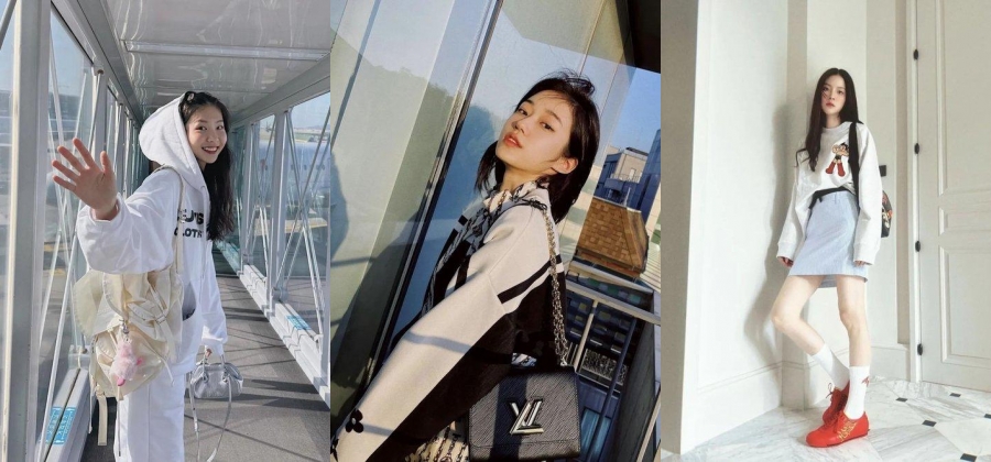 韩女穿起卫衣来怎么这么松弛？
